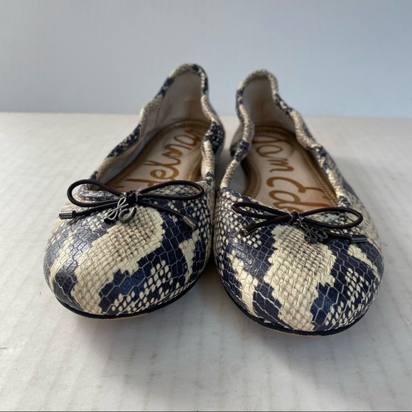 Sam Edelman Felicia Snakeskin Ballet Flat - Picture 9 of 14